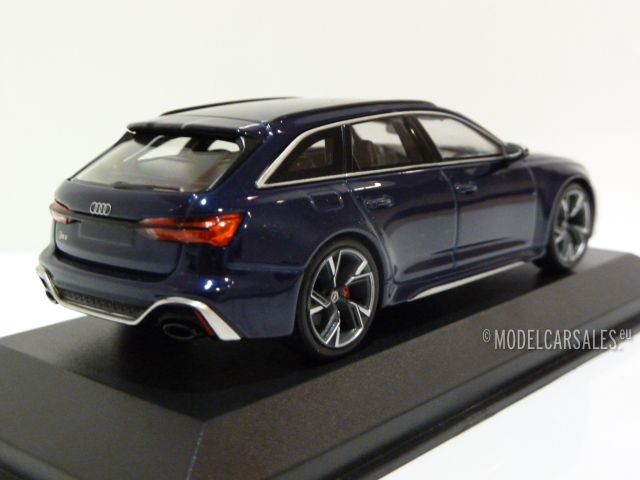 Audi RS6 Avant (c8) Navarra Blue Metallic 1:43 410018011
