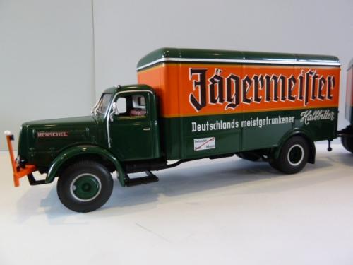 Henschel HS 140 Kofferzug+trailer