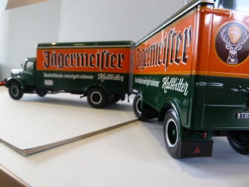 Henschel HS 140 Kofferzug+trailer